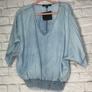 MARC NEW YORK Denim Blouse